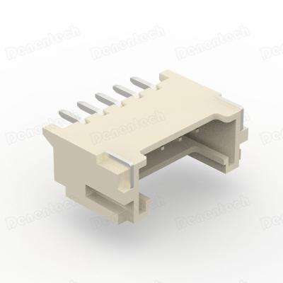 China Delentech 2.0mm SMT Right Angle PCB Wafer Header with Peg Connector for sale