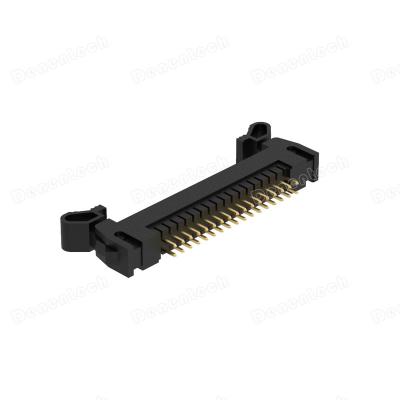 China Delentech PCB Pitch 2.00mm Pins Custom Double Row DIP Ejector Header Straight Connector For PCB for sale