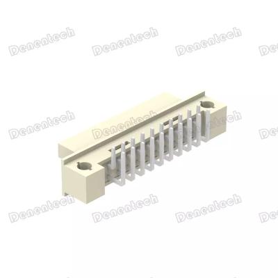 China Denentech PCB Double Row Right Angle Female DIN41612 Connector for sale