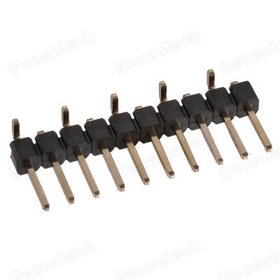 China SMT Denentech PCB Parts 2.00mm Pitch H2.0mm Single Row Straight SMT Pin Header Connector for sale