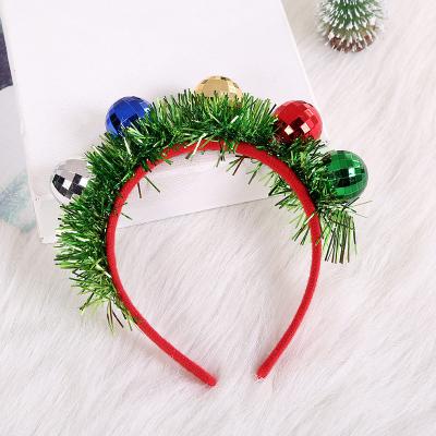 China PPC Factory Supply Decorate Party Gifts Hair Circle Christmas Decoration Christmas Circle for sale