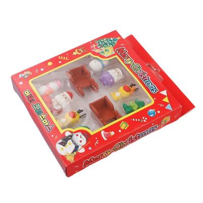 China Wholesale Christmas Nonwoven Fabric Factory Christmas Funny Plasticine Toy Kids Plasticine Magical Toy for sale