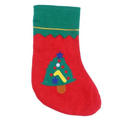 China 3 Xmas Decorations Santa Claus Socks Christmas Stocking Gift Bags for sale