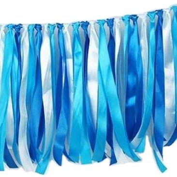 China Custom Party Occasion Holiday Decorations Tricolor Ribbon Decorations for sale