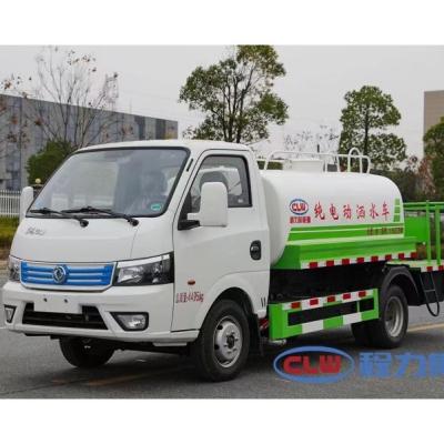 China Hotels DONGFENG 1.559 CUBIC Pure Electric Sprinkler Truck With 2800/3000/3200 Wheelbase for sale