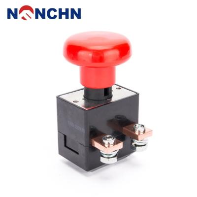 China Emergency Switch NANFENG 250 An Electric Round Emergency Stop 80V Push Bottom Switch for sale