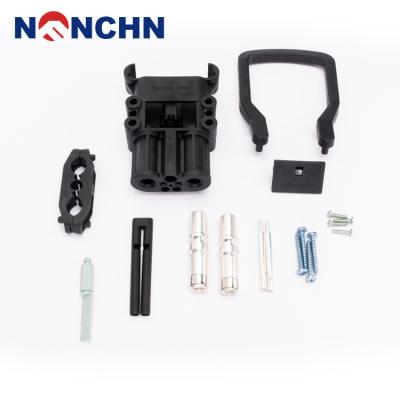 China NANFENG Smh Power Electric Forklift Truck Power Battery Plug Female Cable Connector 320A for sale