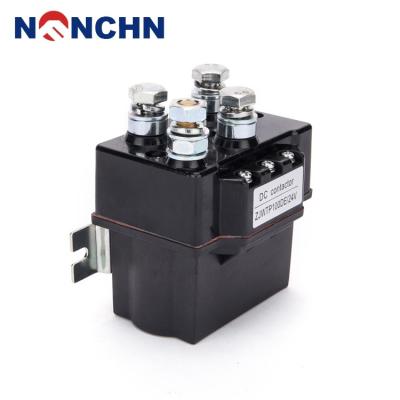 China NANFENG Products of China DC Intermittent Disconnect Contactors , Winch Contactor ZJWTP100DE for sale