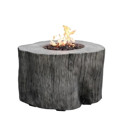 China High Quality Antique Fire Pit Table Fire Table Elementi Propane Patio Redwood Column Stocked Outdoor Firepit for sale