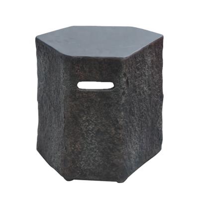 China Stocked Elementi New Product Top Quality Hexagonal No Smoke Contemporary Outdoor Fire Pit for sale