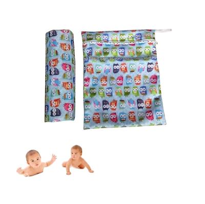 China PUL Waterproof Laundry Printed Washable Wet Bags for sale