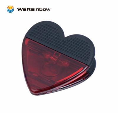 China Plastic Cheap Customized Plastic Colorful Heart Shaped Paper Clip for sale