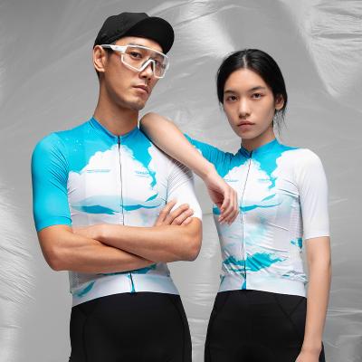 China Daydreaming Seamless Unisex Series - Unisex Deep Sleeve Cycling Short Top Can Be Customized Summer Cycling Clothing for sale