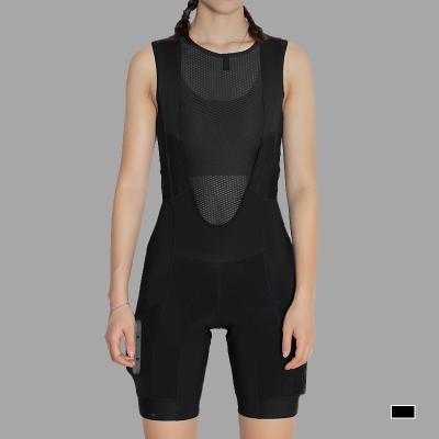 China Women's Breathable Bike Shorts High Elasticity Fabric Multi-pocket Cycling Strap Custom Long Distance Shorts for sale