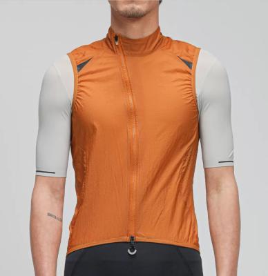 China Cycling Vest Waterproof Windproof Breathable Lightweight Wear-Resistant Men's Vest Tank Top Cycling Vest For Men for sale