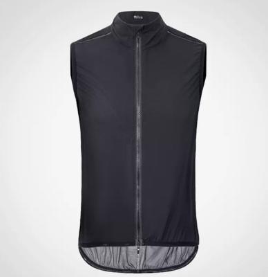 China Lightweight Breathable Cycling Vest Waterproof Windproof Breathable Tank Top OEM Summer Windproof Vest Unisex Cycling Vest for sale