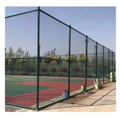 China Wholesale Corrosion Resistance Widely Used In School Or Stadium Metal Chain Link Fences for sale