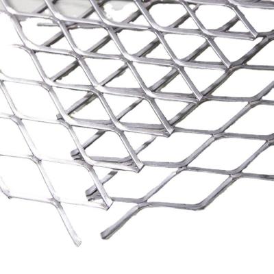 China Corrosion Resistance Expanded Metal Mesh With Rhombic Holes Of Iron And Stainless Steel for sale