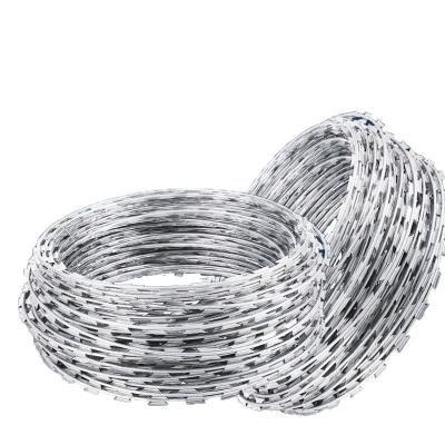 China Great Protection High Quality Cheap Types Welded Galvanized Razor Wire For Sale for sale