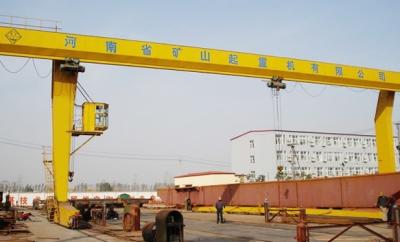 China L type Single Main Beam Hook Gantry Crane 20 ton for sale