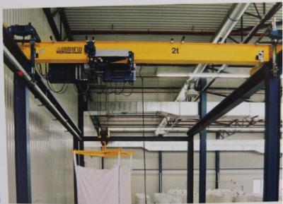 China Europe style single girder bridge crane 3 ton for sale