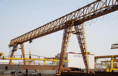 China Movable type single girder gantry crane 15 ton for sale