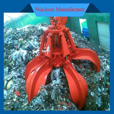 China 28T Electro-hydraulic scrap clamshell grab for bulk with good clients evaluation for sale