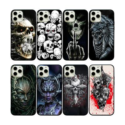 China Anti-fall Scary Cartoon Ghosts Halloween Carnival Eve Bag Halloween Phone Case Pumpkin Ghost Halloween Mobile Cover for sale