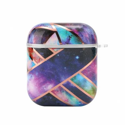 China Marble With Line Newest Gold Phone Case Set Assortment For Airpods Pro 1 Neon 2 3 Fluorescent Clear For iPhone 11 XS Max 12 Pro 13 for sale