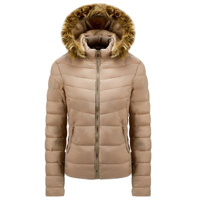 China Ladies Winter Cold Suitable Good Quality Outdoor Nylon Jacket Cotton Price Long Resistance Cold Resistant for sale