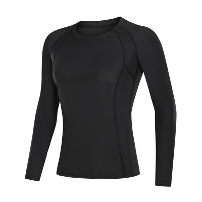 China Wholesale QUICK DRY Fitness Yoga Sports Women T Shirts Long Sleeve Slim T Shirts for sale