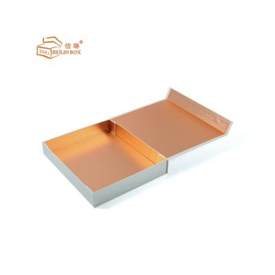 China Handmade Practical Hot Selling Custom Fold Cosmetics Hard Paper Packaging Gift Box for sale