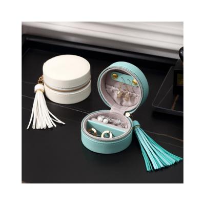 China Hot Selling Good Quality Portable Jewelry Package Earring Jewelry Box Holder With Storage for sale