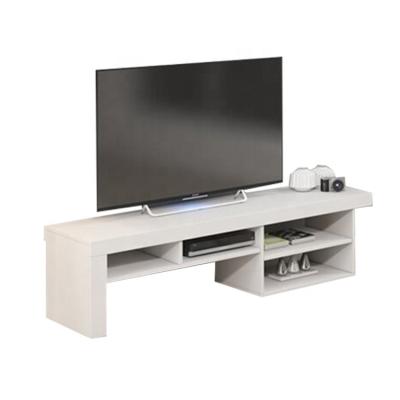 China Easy Installation New Simple Modern Tv Stands Cheap Home Furniture Tv Wooden Rack Cabinets With Showcase for sale