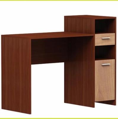 China Traditional office furniture melamine in wood grain color with useful filing cabinet office computer table study desk for sale