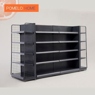 China Single-sided Pomelohome Back Wire Shelving For Store Gondola Rack for sale