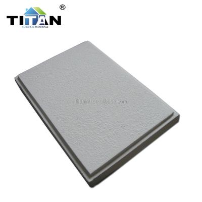 China Artistic Ceilings TITAN Ceiling Tiles 25mm Thick Glass Wool Price 20mmThickness Cloud Ceiling Panel for sale