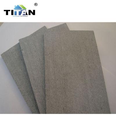 China TITAN Gray Color Fiber Cement Board Guangzhou 12mm Perforated Wall Panel for sale