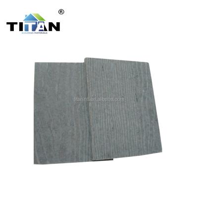 China TITAN Perforated Wall Panel Fiber Cement Exterior Wall Panel Wood Grain for sale