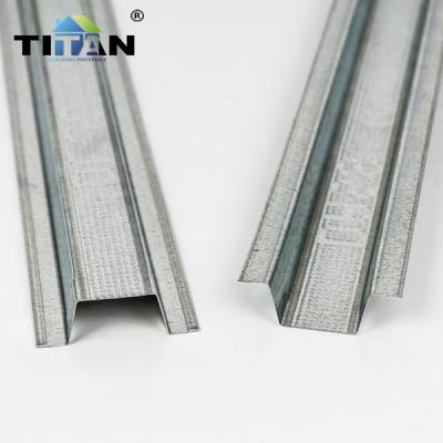 China Partition And Ceiling And Track Metal Stud Furring Channel Galvanized System Sizes for sale