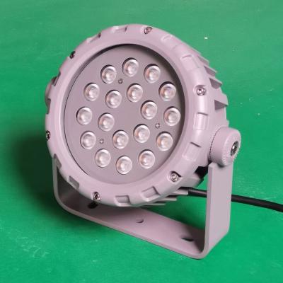 China Garden 18W new design led flood light waterproof floodlight aluminium die casting garden lawn outdoor spot lighting for sale