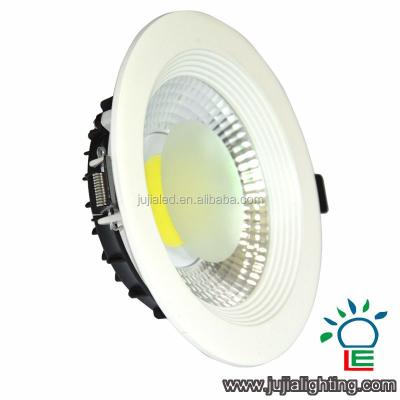 China Aluminum Alloy ce rohs 28w recessed adjustable led downlight,COB dimmable led down light for sale