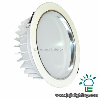 China Aluminum Alloy led recessed down light,dimmable,CRI80,120 degree concave lens, 2.5