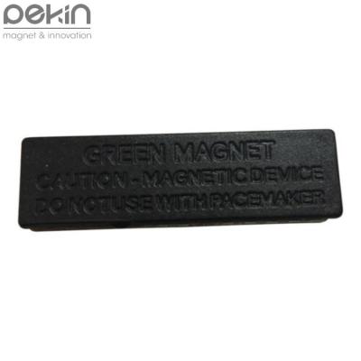 China Hot Sale Industrial Magnet Pekin Rectangle Metal Magnetic Name Badge Holders Name Tags Badge Holder for sale