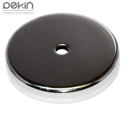 China Beijing Amazon Industrial Hot Selling Magnet Pot Magnets Powerful Ferrite Round Base Cup Magnets for Homes Classrooms Industries for sale