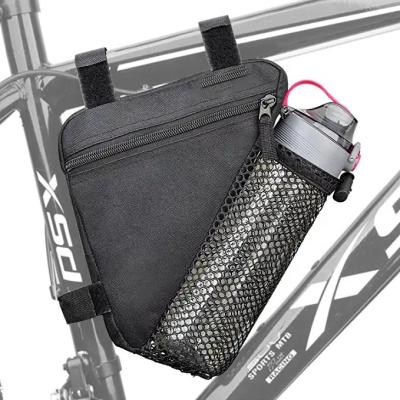 China 100% OEM ODM Waterproof Durable Bike Frame Bag Portable Saddle Bag For Cycling for sale