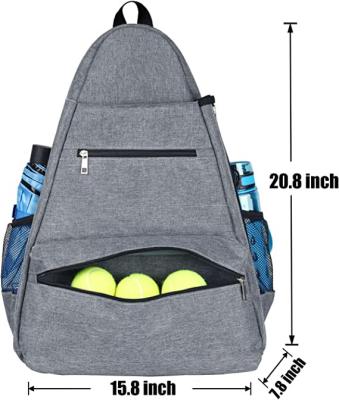 China Padel Sports Bag Tennis Bag Large Unisex Backpack Tennis Racket Bags Pickleball Paddles Badminton for sale