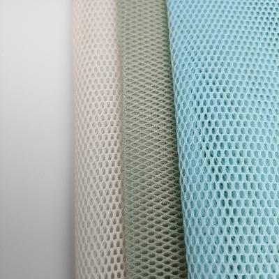 China Breathable 100% Polyester Jacquard Air Mesh Fabric 3d Power Mesh Fabric for sale