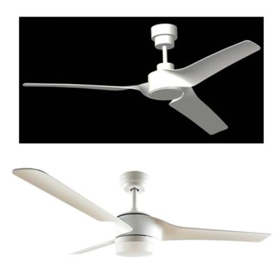 China With Nordic 52 Inch Low Noise Bedroom Hanging Ceiling Light Fan Lamp Light Ceiling Fan Lamp With Outdoor for sale