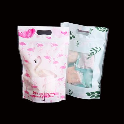 China New Snow Moisture-proof Thickened Crispy Bags Self-Sealed Self-Sealed Cookie Bags Nougat Cookie Bags for sale